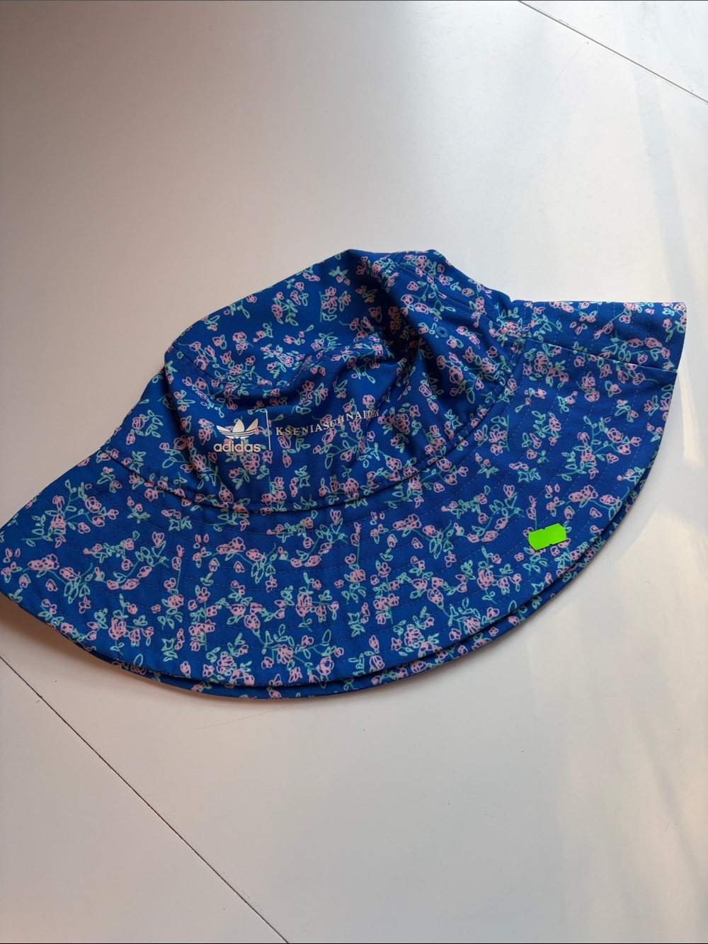 adidas Blue Floral Bucket Hat